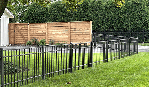 PVC fence